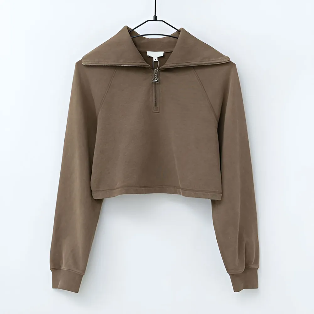 Женский короткий лацкан с длинным рукавом (1)