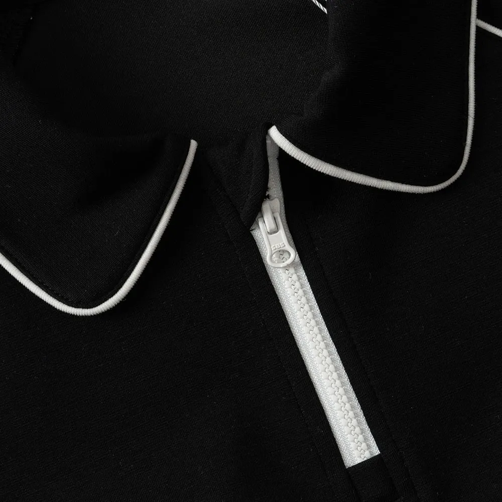 Женский повседневный спортивный свитер черного цвета (1)