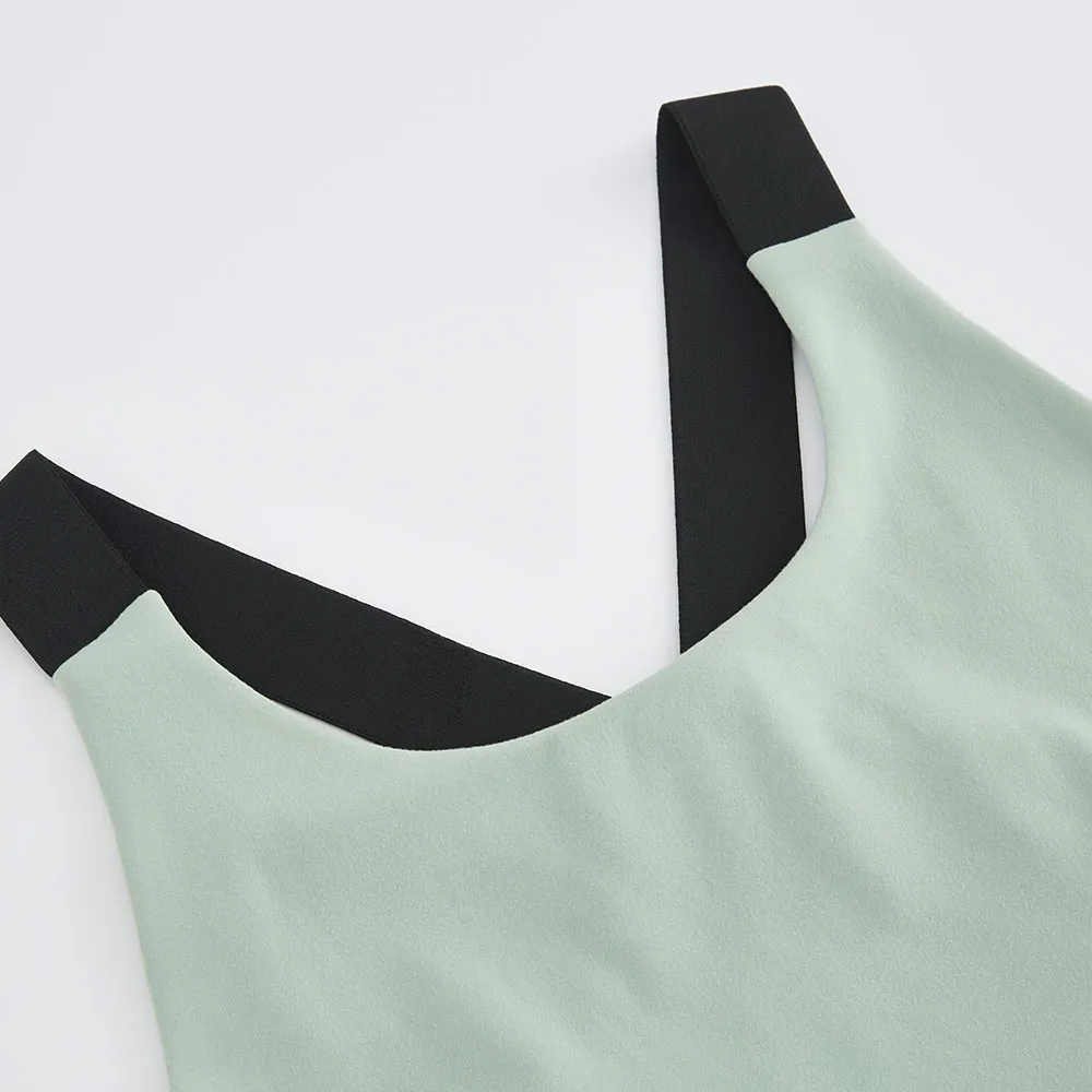 Зеленый спортивный бра (6)