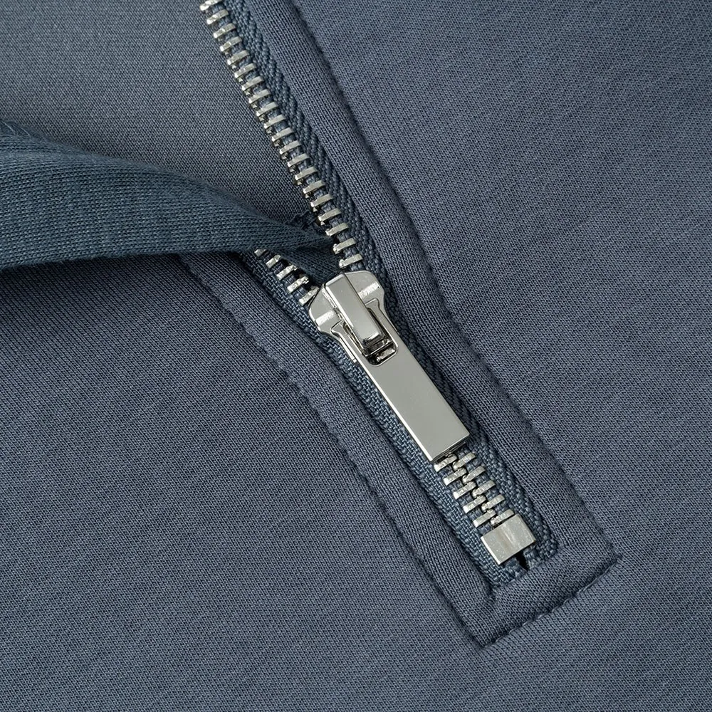 Серо-голубая повседневная кофта (1)