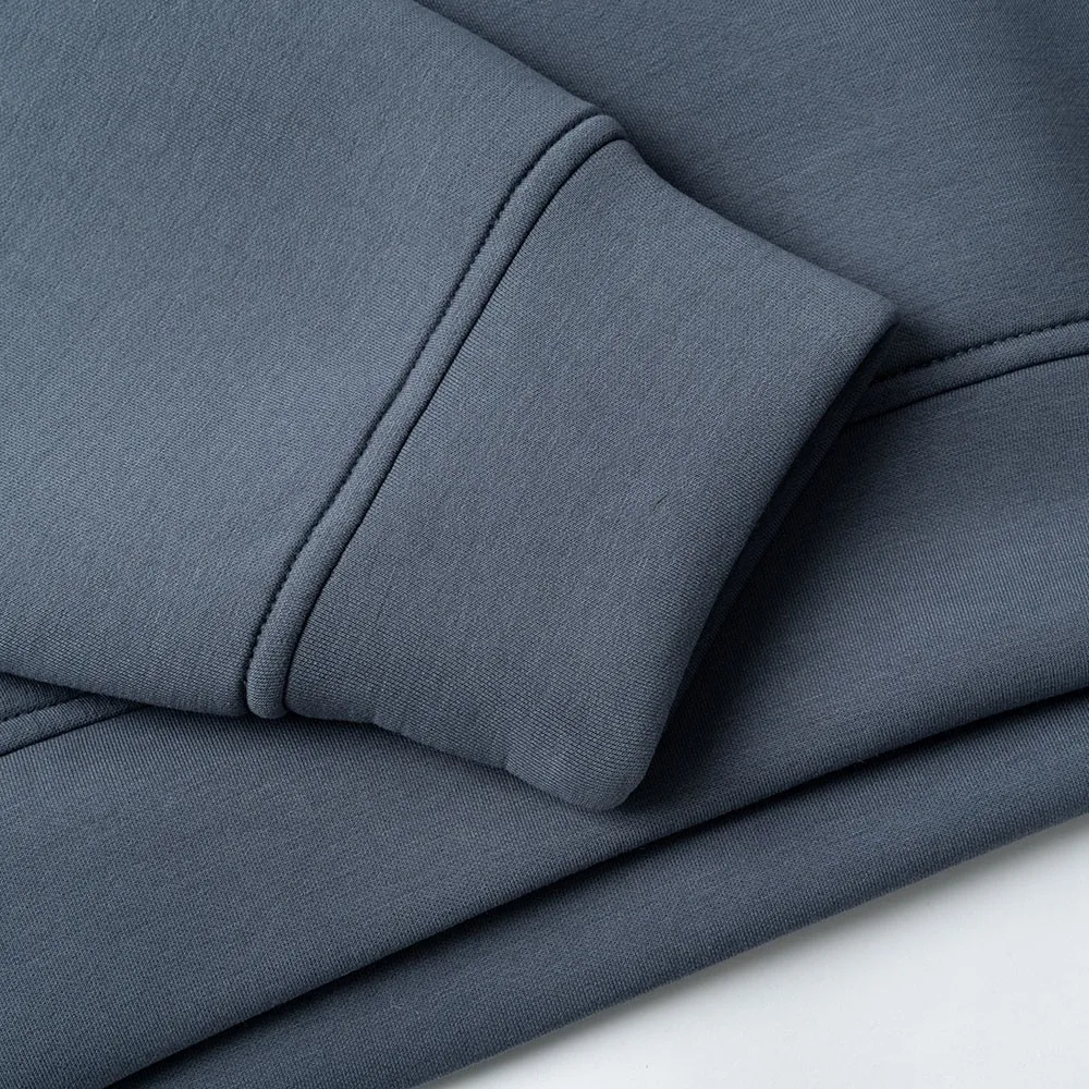 Серо-голубая повседневная кофта (4)