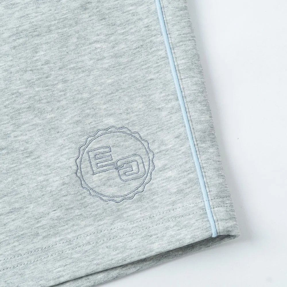 Серые женские повседневные спортивные шорты (1)