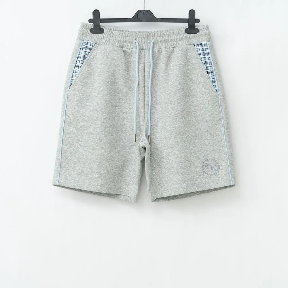 Серые женские повседневные спортивные шорты (4)